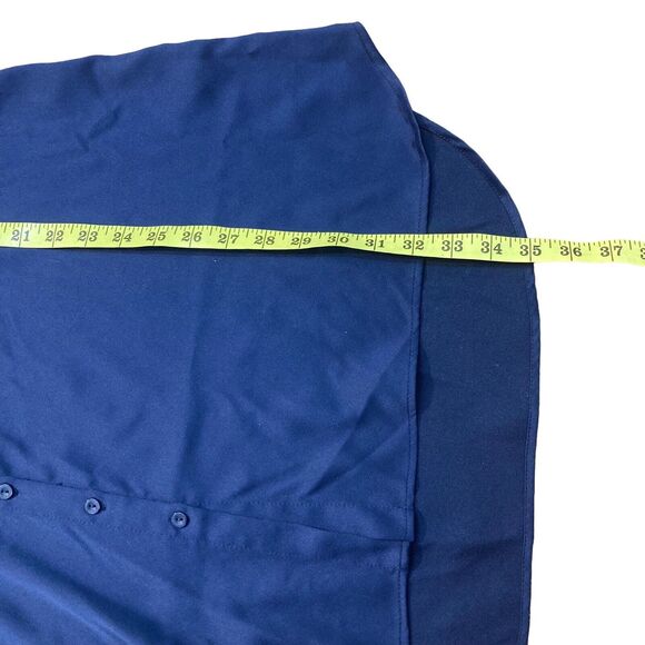 Soft Surroundings Deep Blue Button-Up Cardigan - Picture 8 of 9